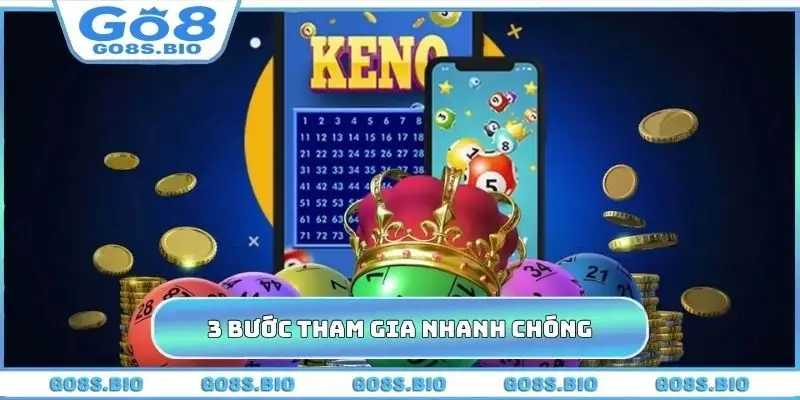 Quy trình 3 bước tham gia nhanh chóng