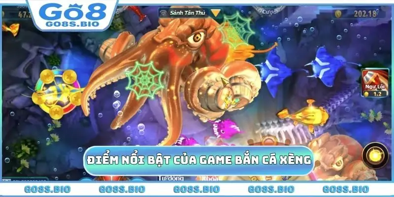 Điểm nổi bật và ấn tượng của game bắn cá xèng