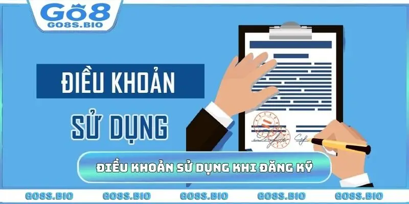 Điều khoản sử dụng về cách thức đăng ký